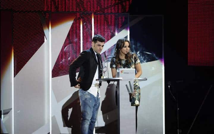 Chenoa: entrevista en los Premios 40 Principales 2011