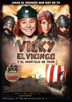 Poster de ‘Vicky el vikingo y el martillo de Thor (3D)’ (2011)