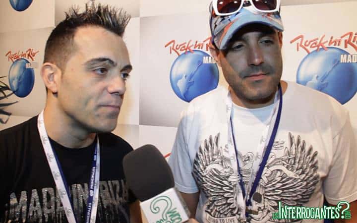José Manuel Duro y Miguel Vizcaíno: vídeo entrevista en Rock in Río