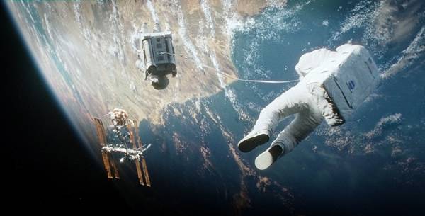 Escena de la película "Gravity"