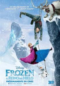 Cartel "Frozen, El reino del hielo"