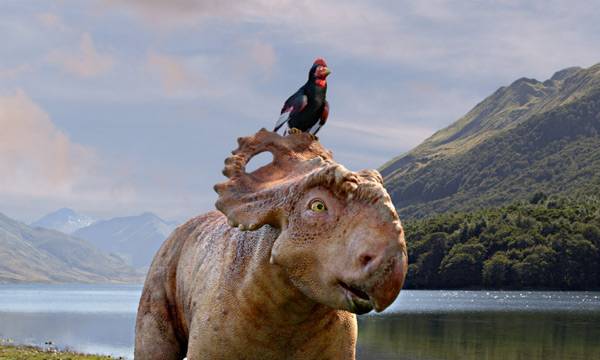 Imagen de la película "Caminando entre dinosaurios" (3D)