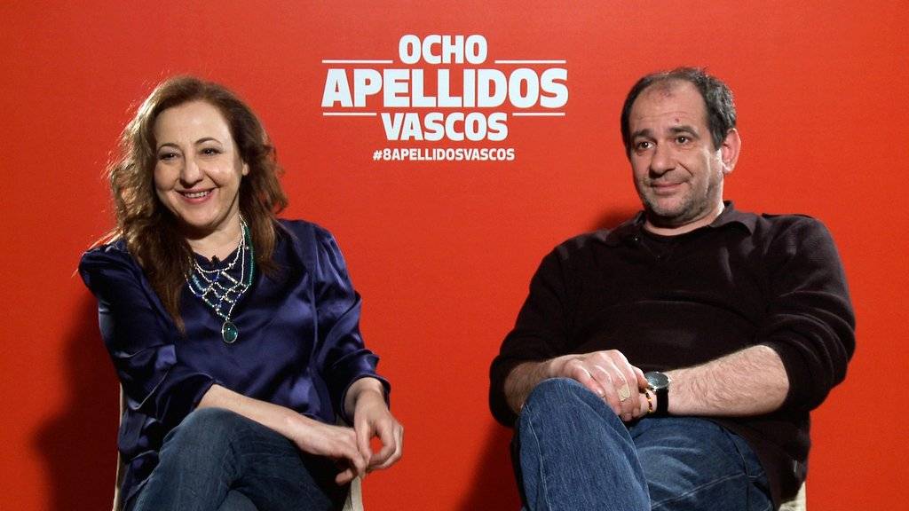 "Ocho apellidos vascos", Karra Elejalde y Carmen Machi
