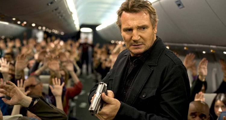 Imagen de "Non-stop" (Sin salida) con Liam Neeson