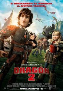 Cartel de la película 'Cómo entrenar a tu dragón'