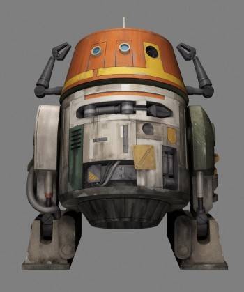 Chopper, el R2 más cascarrabias de 'Star Wars Rebels: La chsipa de la rebelión'