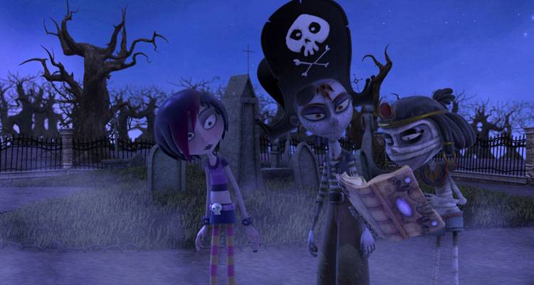 Imagen de la película de animación 'Dixie y la rebelión zombi'