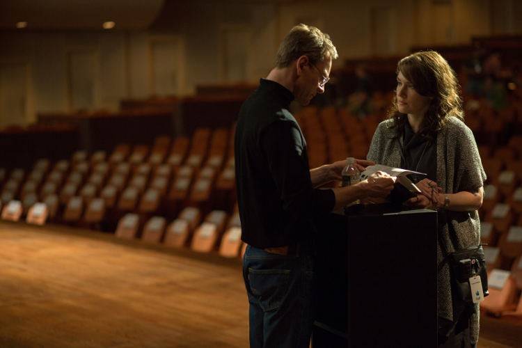 Michael Fassbender y Kate Winslet en "Steve Jobs" (2015)