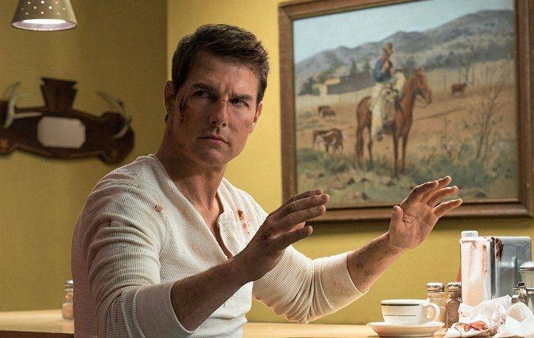 Tom Cruise en una anodina escena de Jack Reacher: Nunva Vuelvas atrás