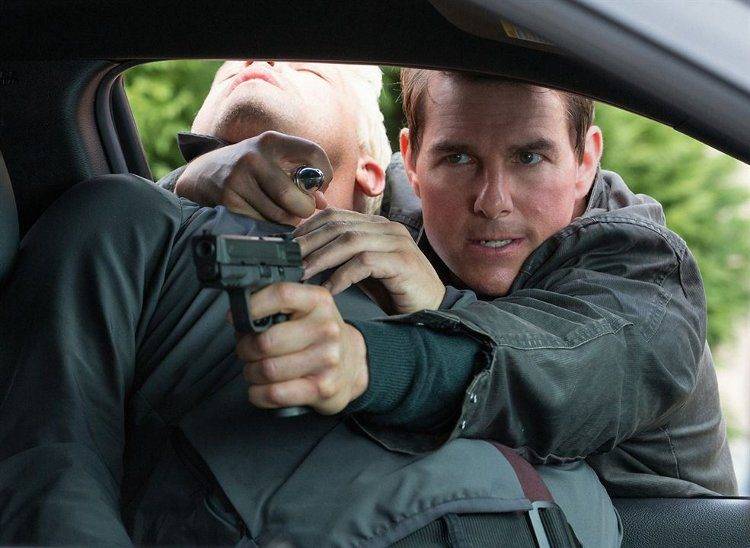 Tom Cruise en una de las dos escenas que conservan el espíritu original de la saga