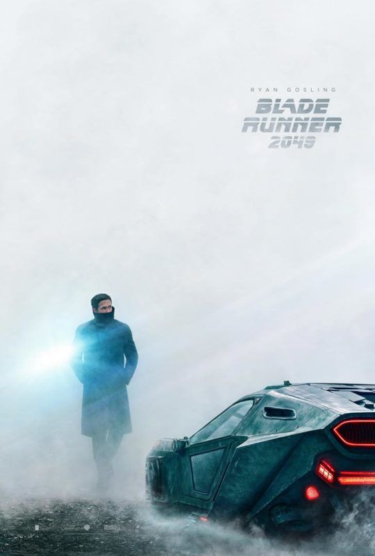 Poster de Ryan Gosling en la película de Blade Runner 2049