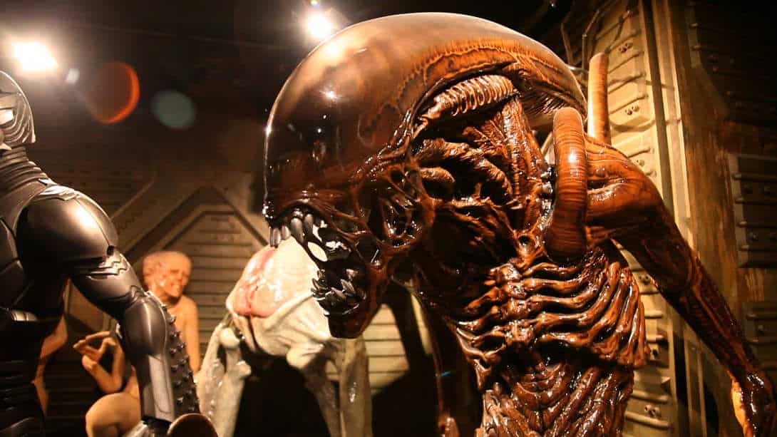 Una reproducción de un mítico Alien mostrada en el documental.