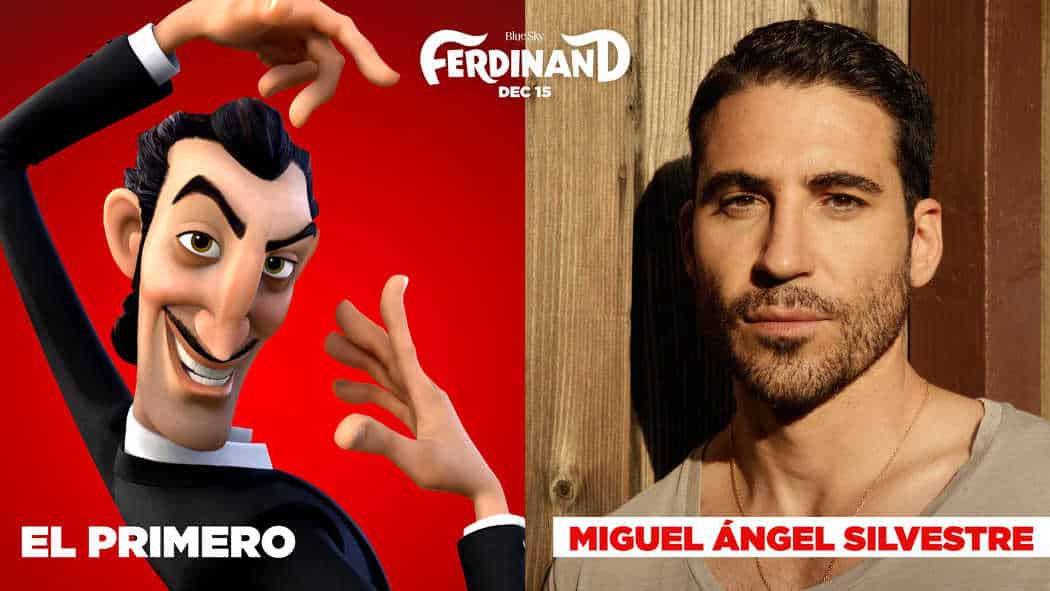 Miguel Ángel Silvestre pone voz al torero en "Ferdinand"