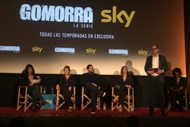 Presentación en Madrid de la serie de televisión Gomorra