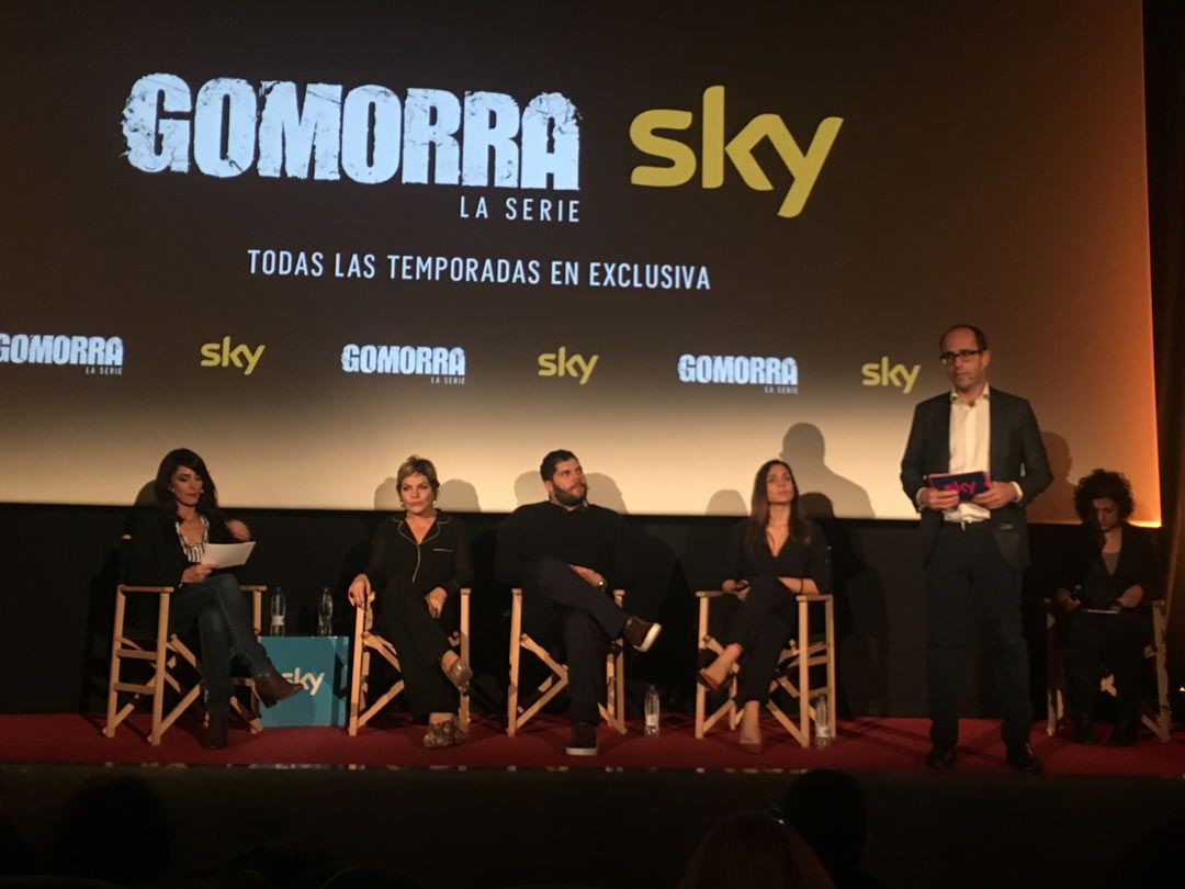 La serie Gomorra llega a Sky y entrevistamos a sus protagonistas