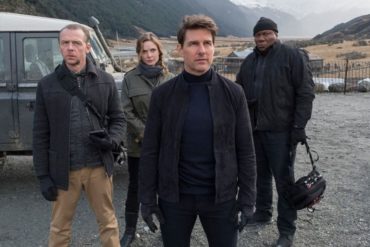 Rebecca Ferguson y Tom Cruise en Misión Imposible Fallout