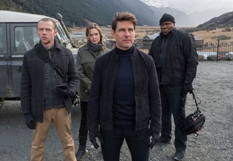 Rebecca Ferguson y Tom Cruise en Misión Imposible Fallout