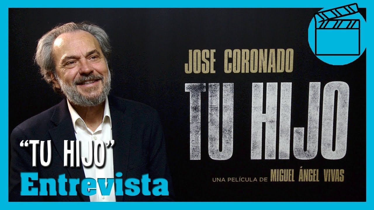 José Coronado, protagonista de la película “Tu hijo” entrevistado.