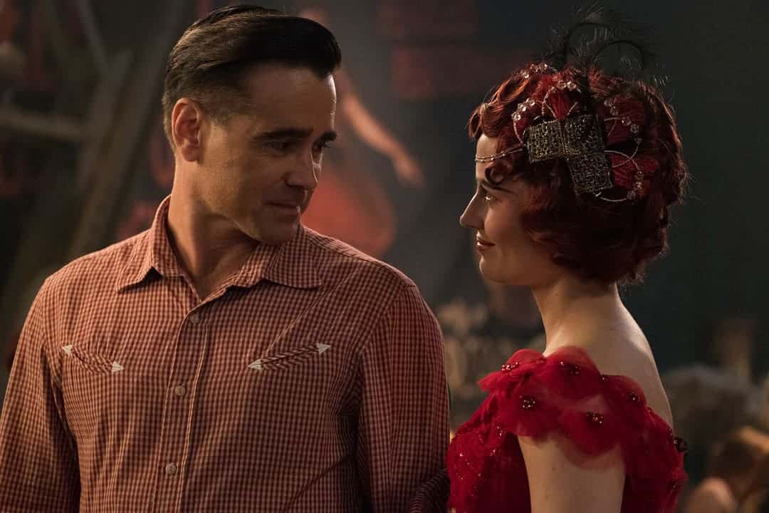 Colin Farrell y Eva Green en la película Dumbo