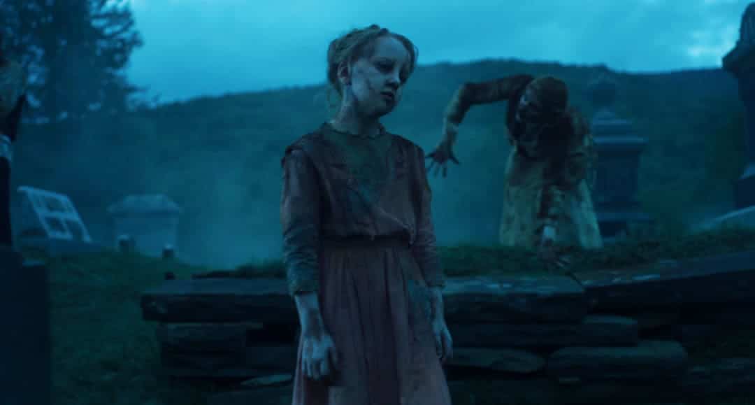 Un zombi de la película Los muertos no mueren