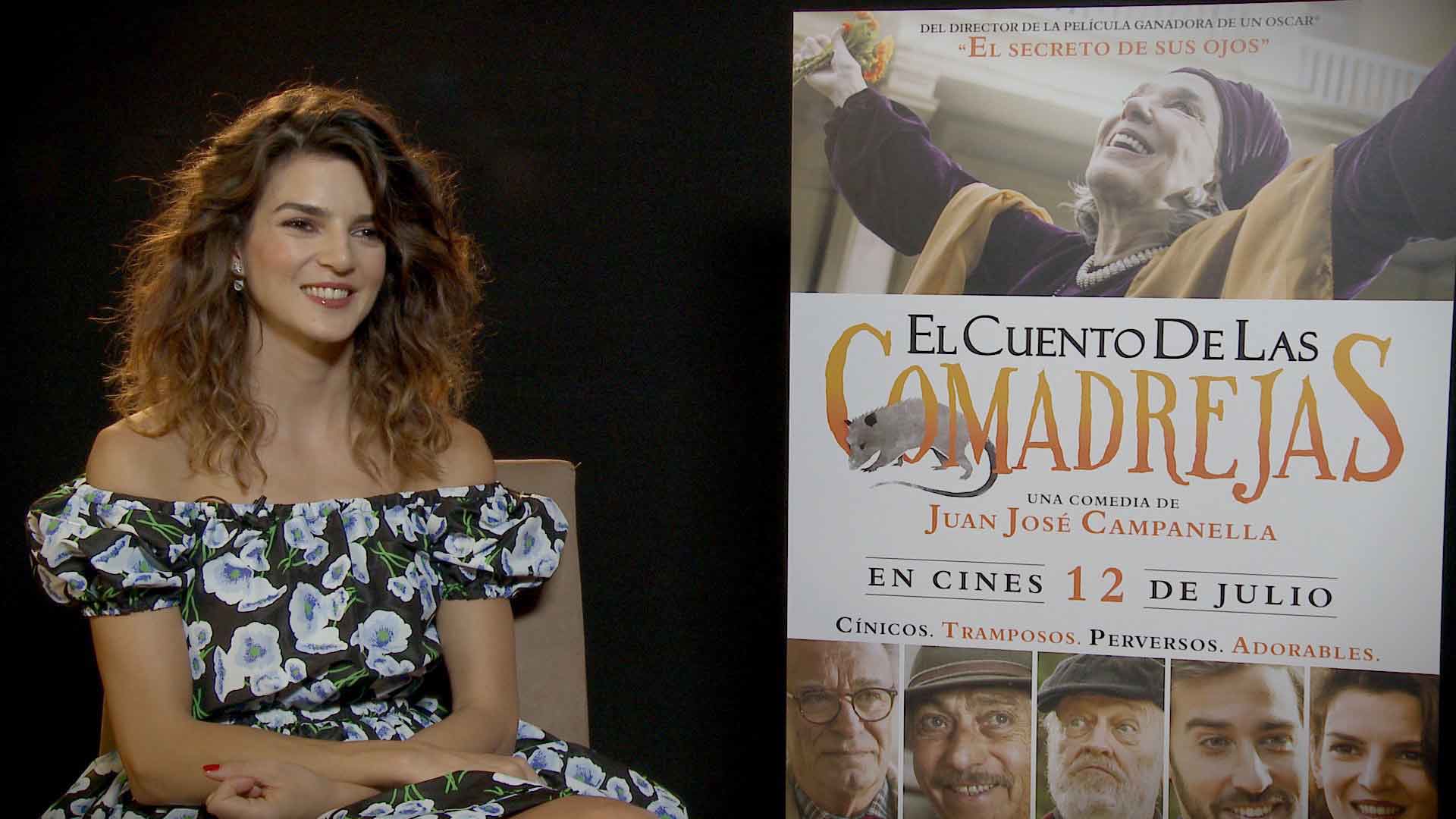 Clara Lago en la entrevista "El cuento de las comadrejas"