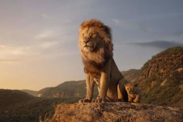 Imagen de la película El Rey León en su versión 2019