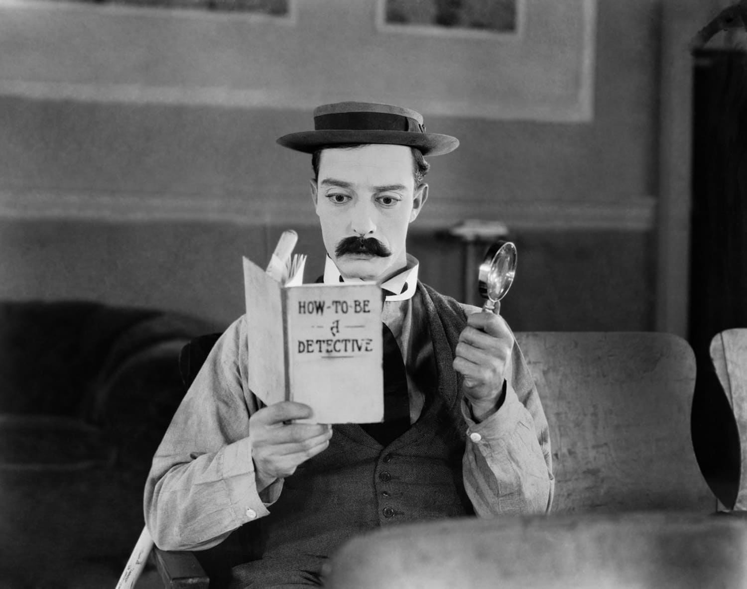Buster Keaton en El moderno Sherlock Holmes (El Gran Buster Critica)