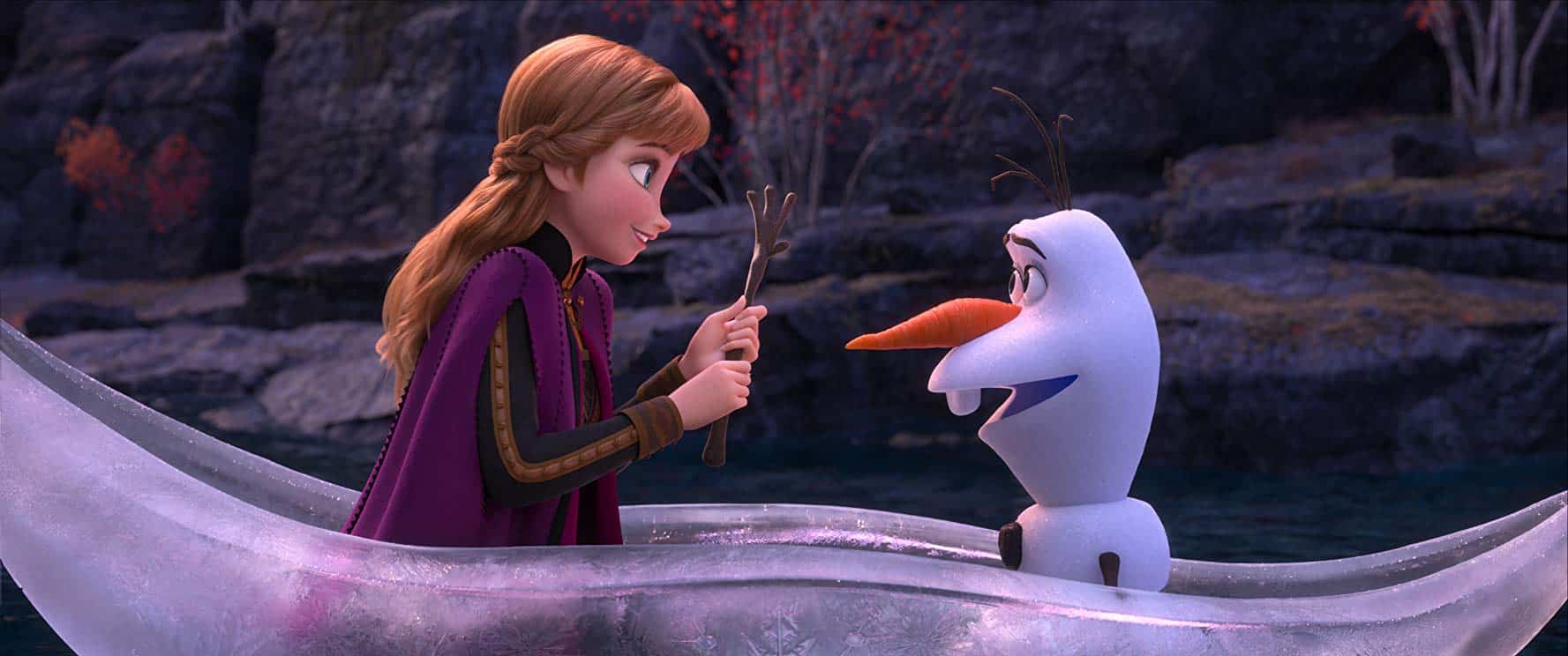 Kristen Bell y Josh Gad en Frozen 2 (2019)