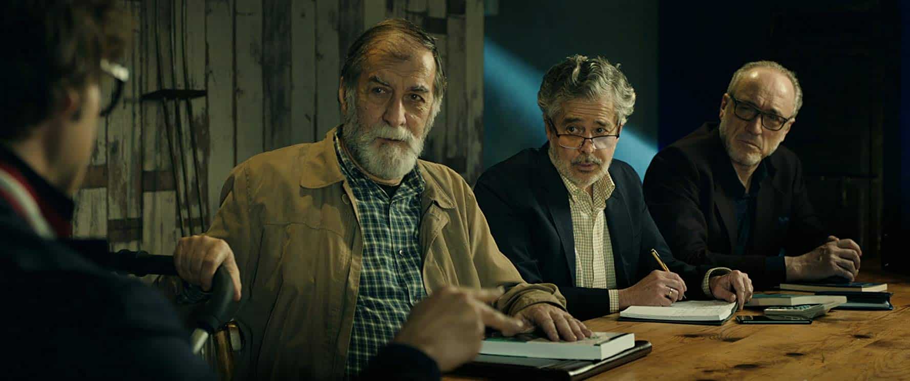 Ramon Barea - Carlos Iglesias y Roberto Alvarez en la película Abuelos (2019)