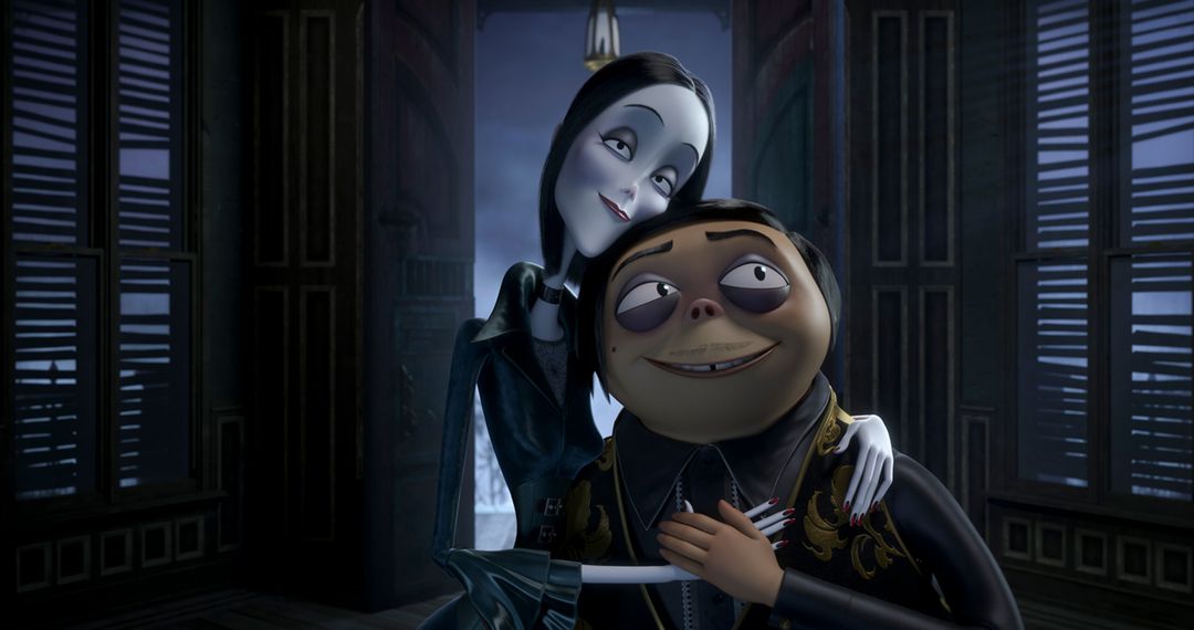 Los Addams en su versión animación