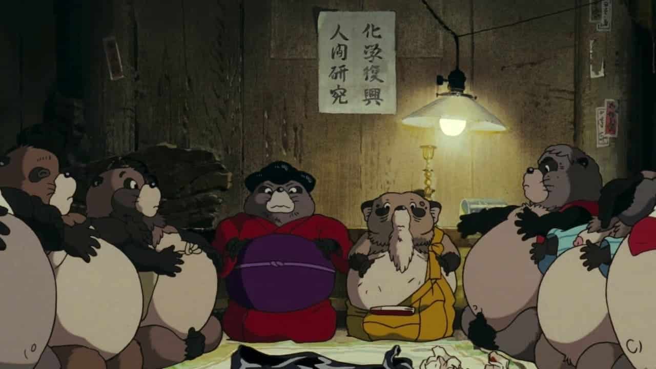 Pompoko del Studio Ghibli (1994)
