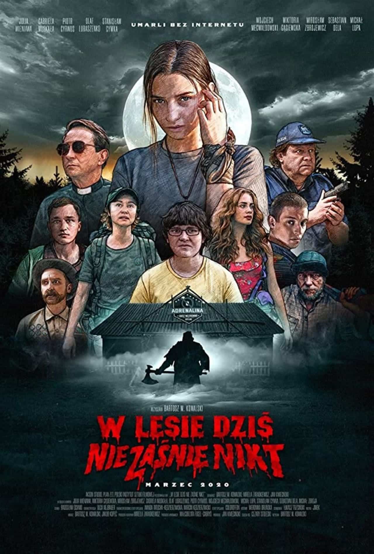 Cartel de la película Nadie duerme en el bosque esta noche (Netflix)