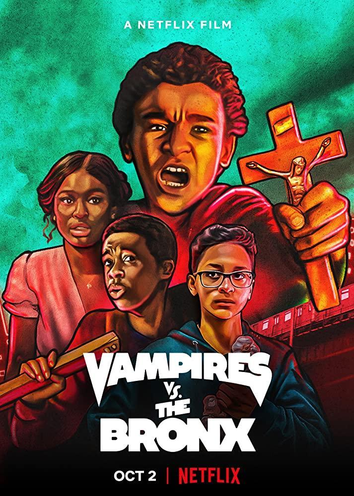 Cartel de la película Vampiros contra el Bronx de Netflix