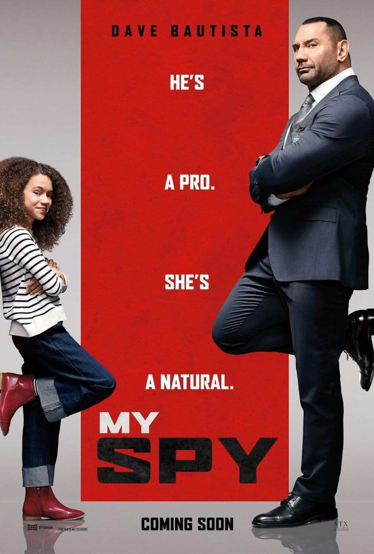 Cartel de la película Juego de espías (My Spy, 2020) de Amazon Prime Video