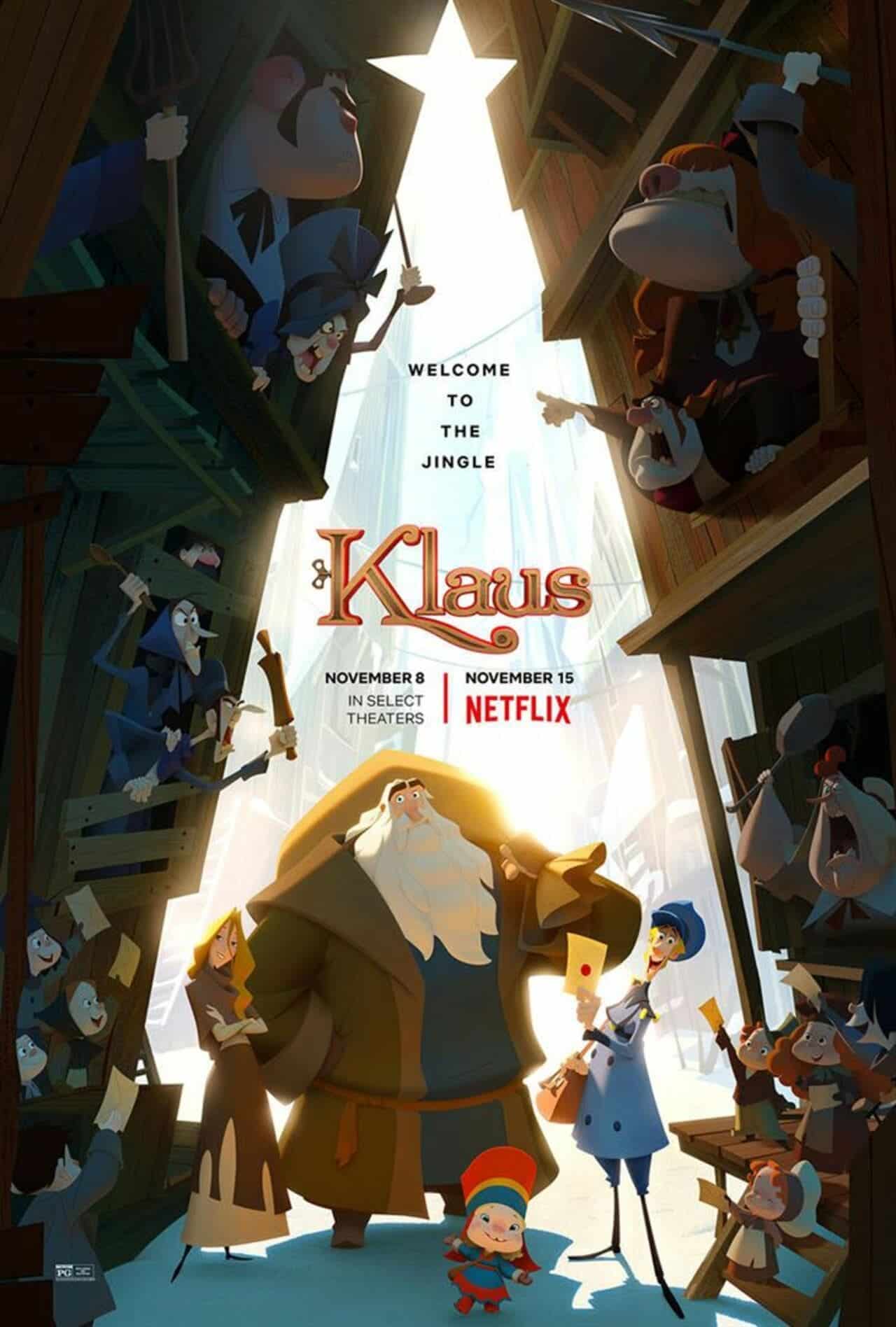 Cartel de la película Klaus de Netflix