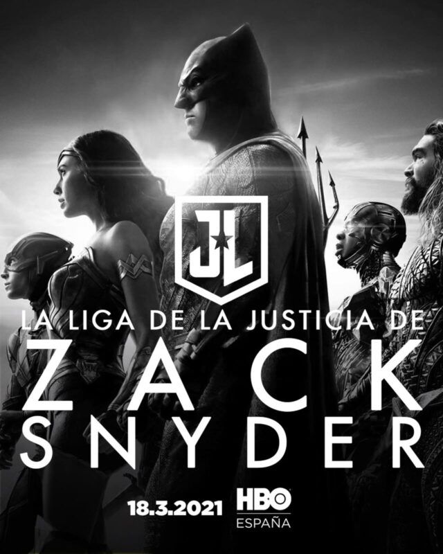 Cartel de La Liga de la Justicia de Zack Snyder (2021)