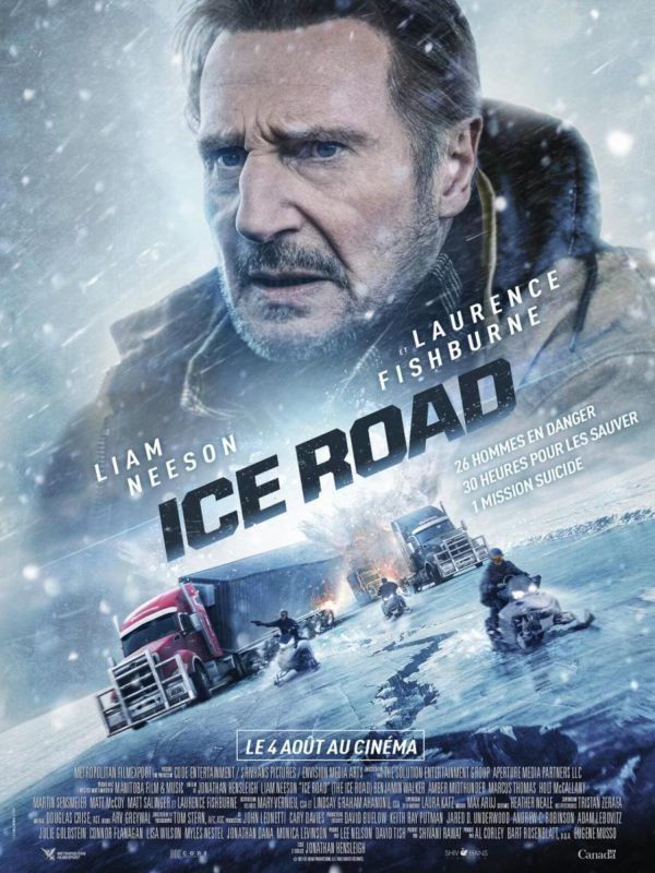 Cartel de la película Ice Road (2021)