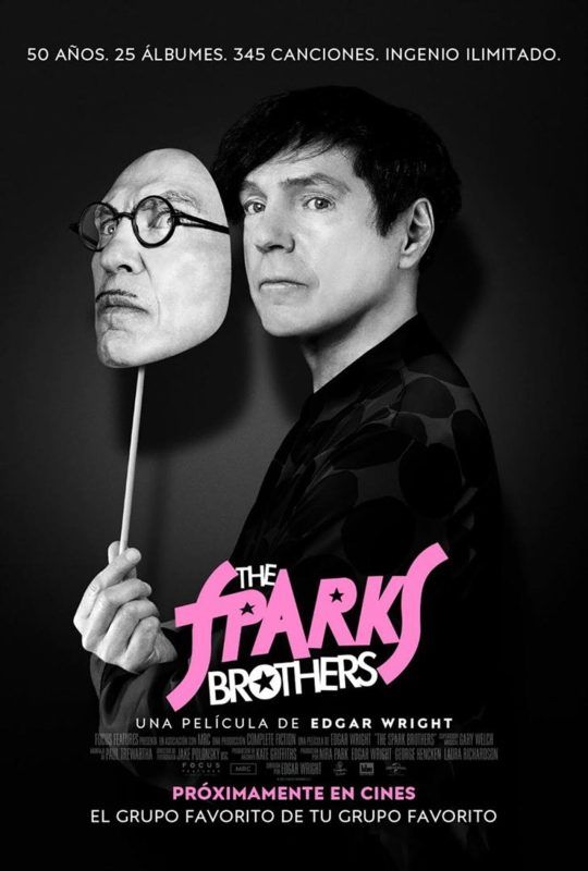 Cartel de la película documental The Sparks Brothers