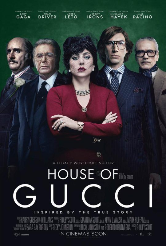 Cartel de la película La casa Gucci
