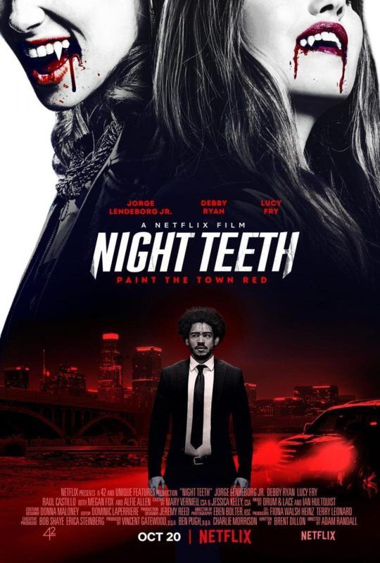 Cartel de la película Fauces de la noche de Netflix