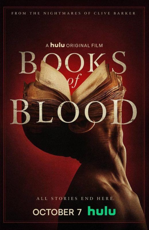 Cartel de la película Libros de sangre de Disney Plus