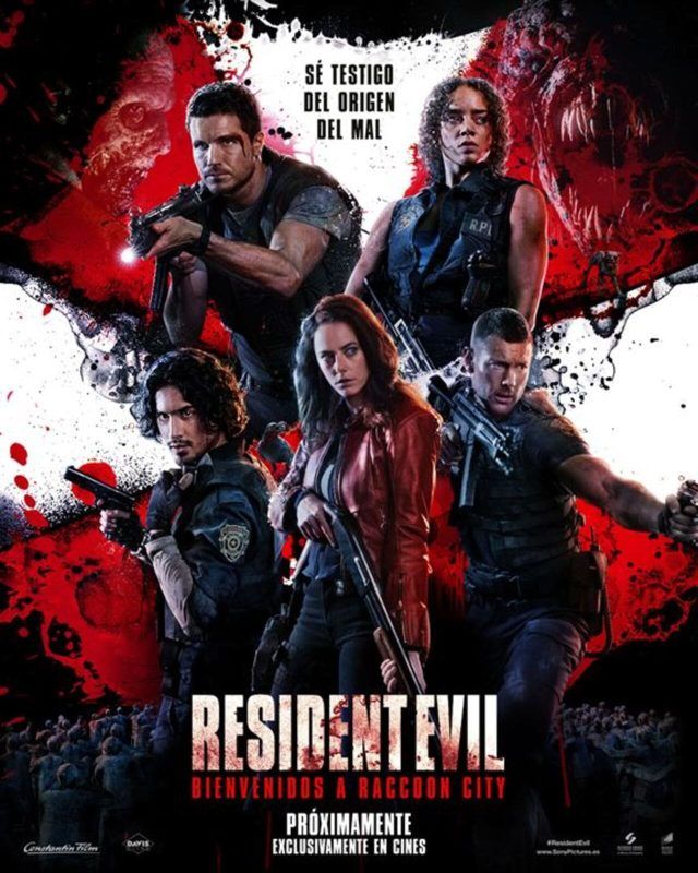 Cartel de la película Resident Evil (2021) Bienvenidos a Raccoon City