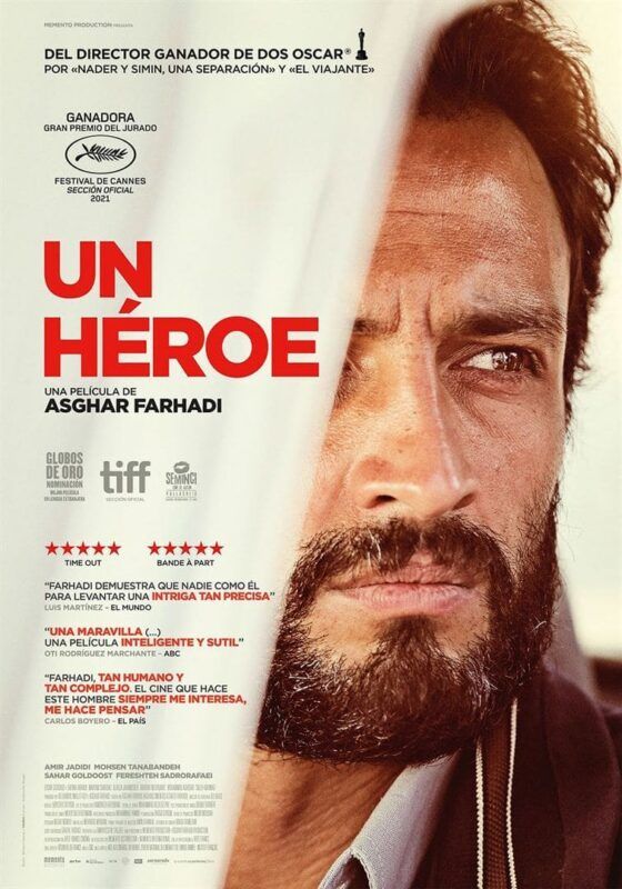 Cartel de la película Un héroe (2022)
