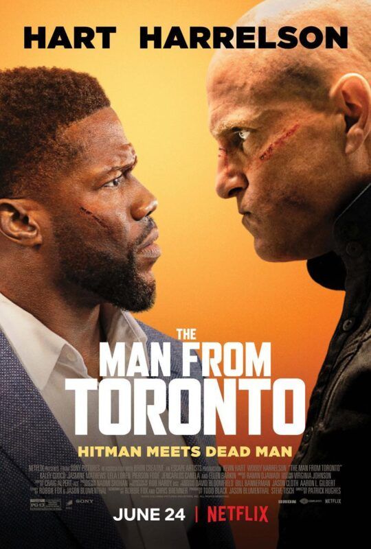 Cartel de la película El hombre de Toronto de Netflix