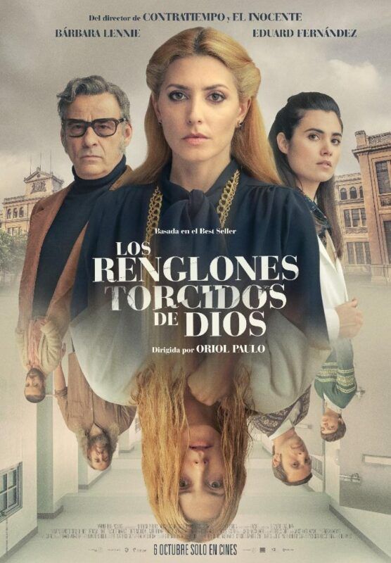 Cartel de la película Los renglones torcidos de Dios (2022)