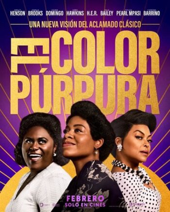 Cartel de la película El color púrpura (2024)